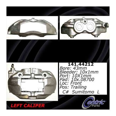 Centric Posi Quiet Loaded Caliper , Posi Quiet 142.44212